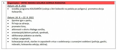 Program aktivnosti v sklopu Evropskega tedna mobilnosti 2021 v občini Gornja Radgona 3